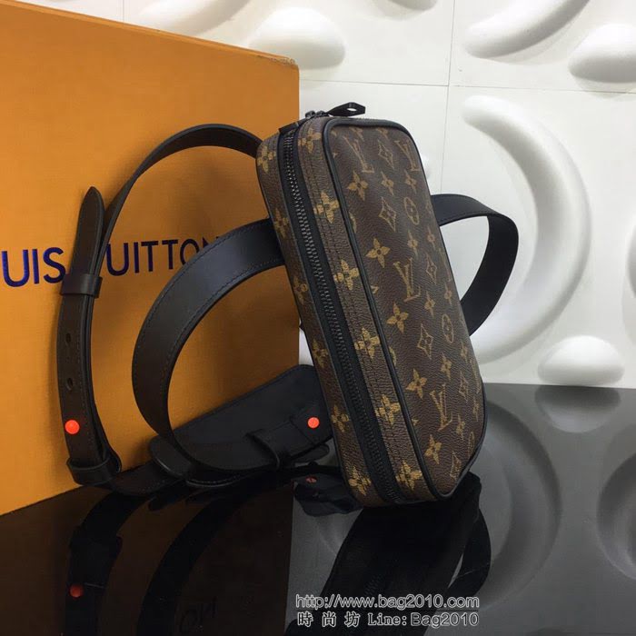 路易威登LV 頂級原單 M44428 GERONIMOS 胸包/肩包 男女適用 掛在胸間或斜背  YDH2373